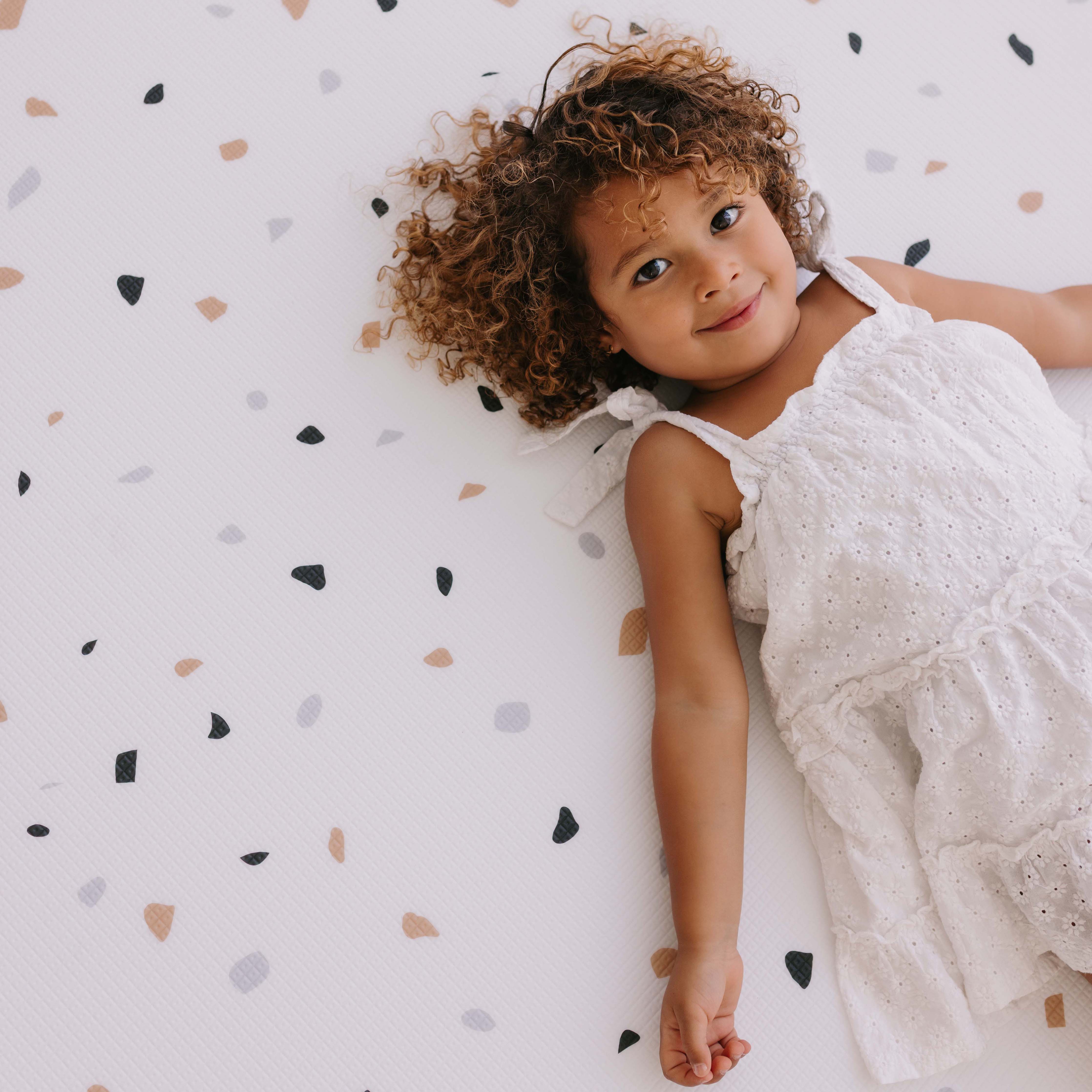 Terrazzo Natural / Terrazzo Sand Play Mat (Round)