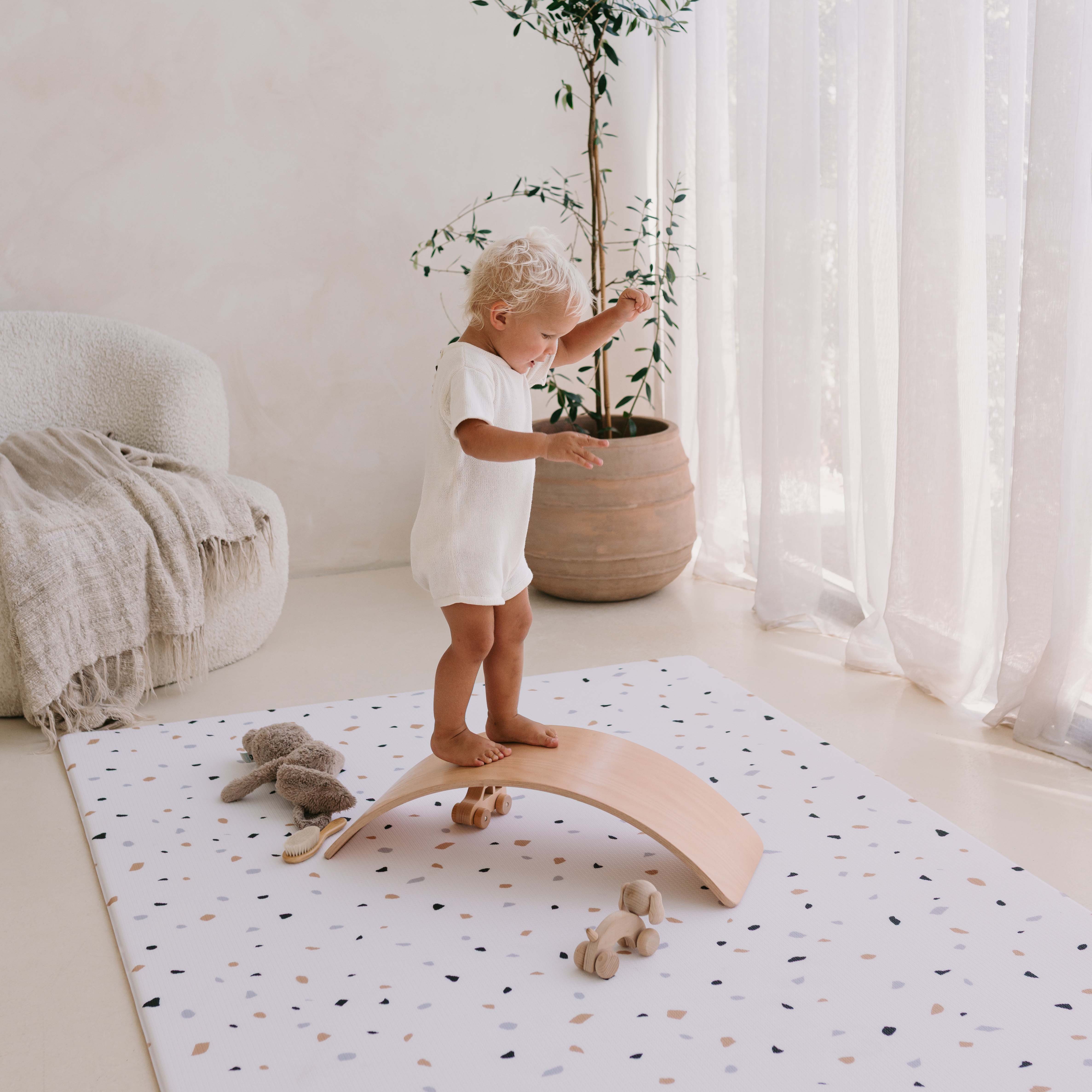 Terrazzo Natural / Terrazzo Sand Play Mat (Large)