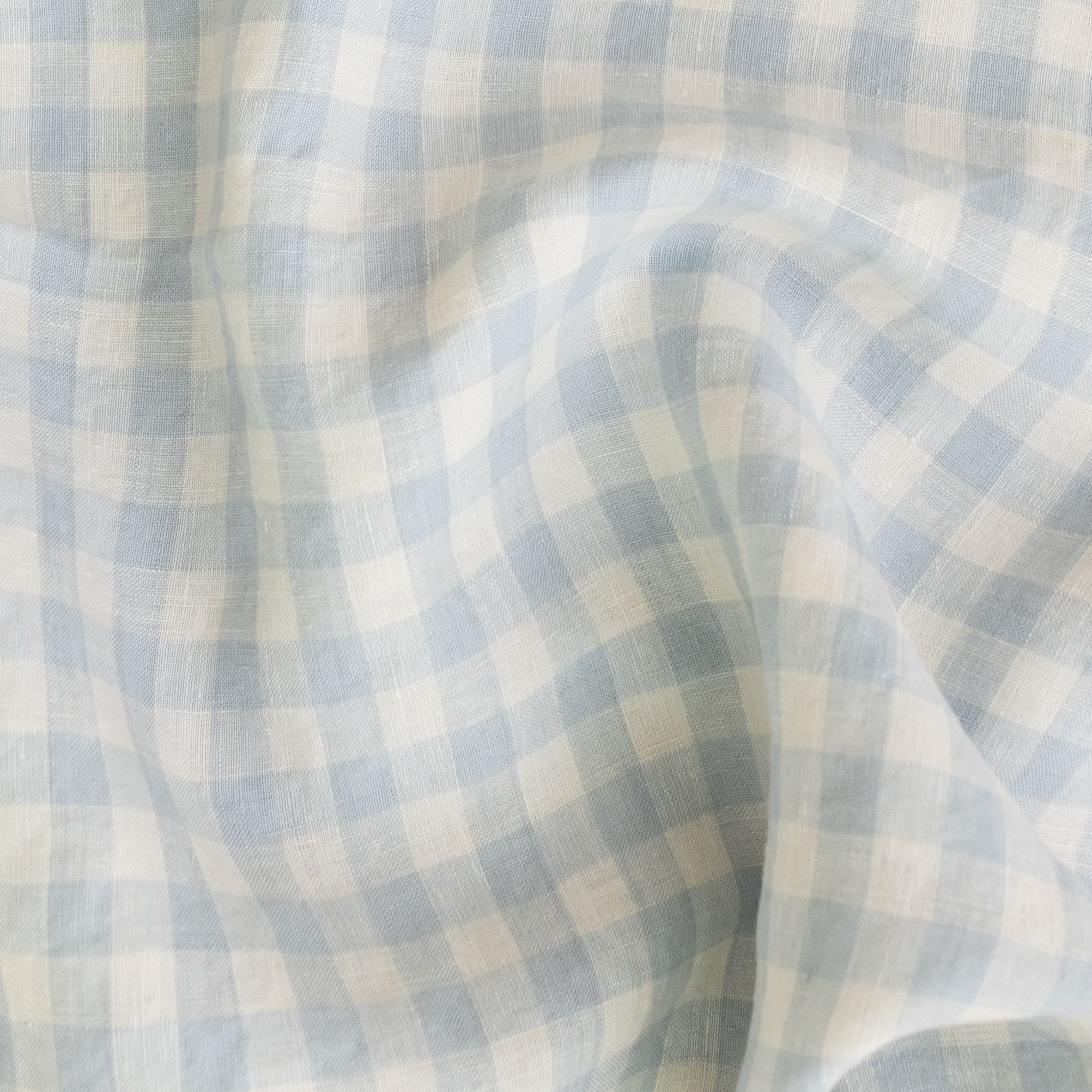 Baby Lounger + Linen Cover - Blue Gingham