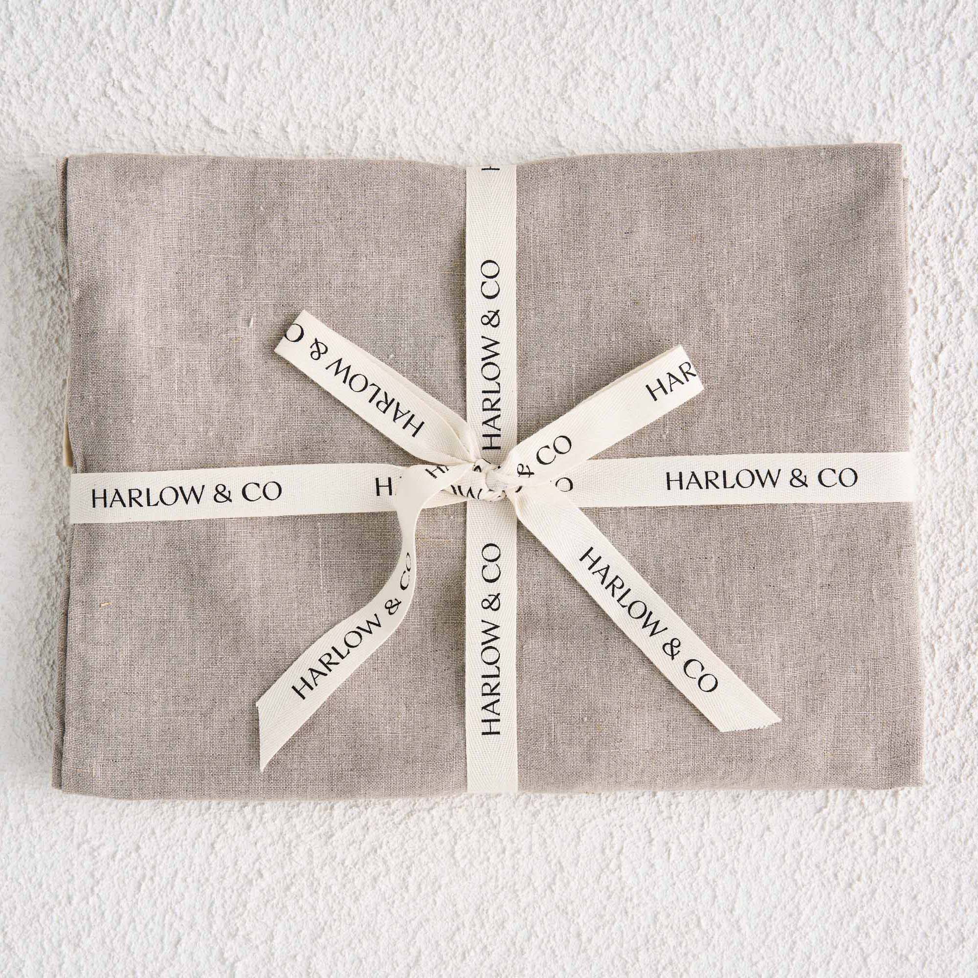 Linen Baby Lounger Cover - Natural