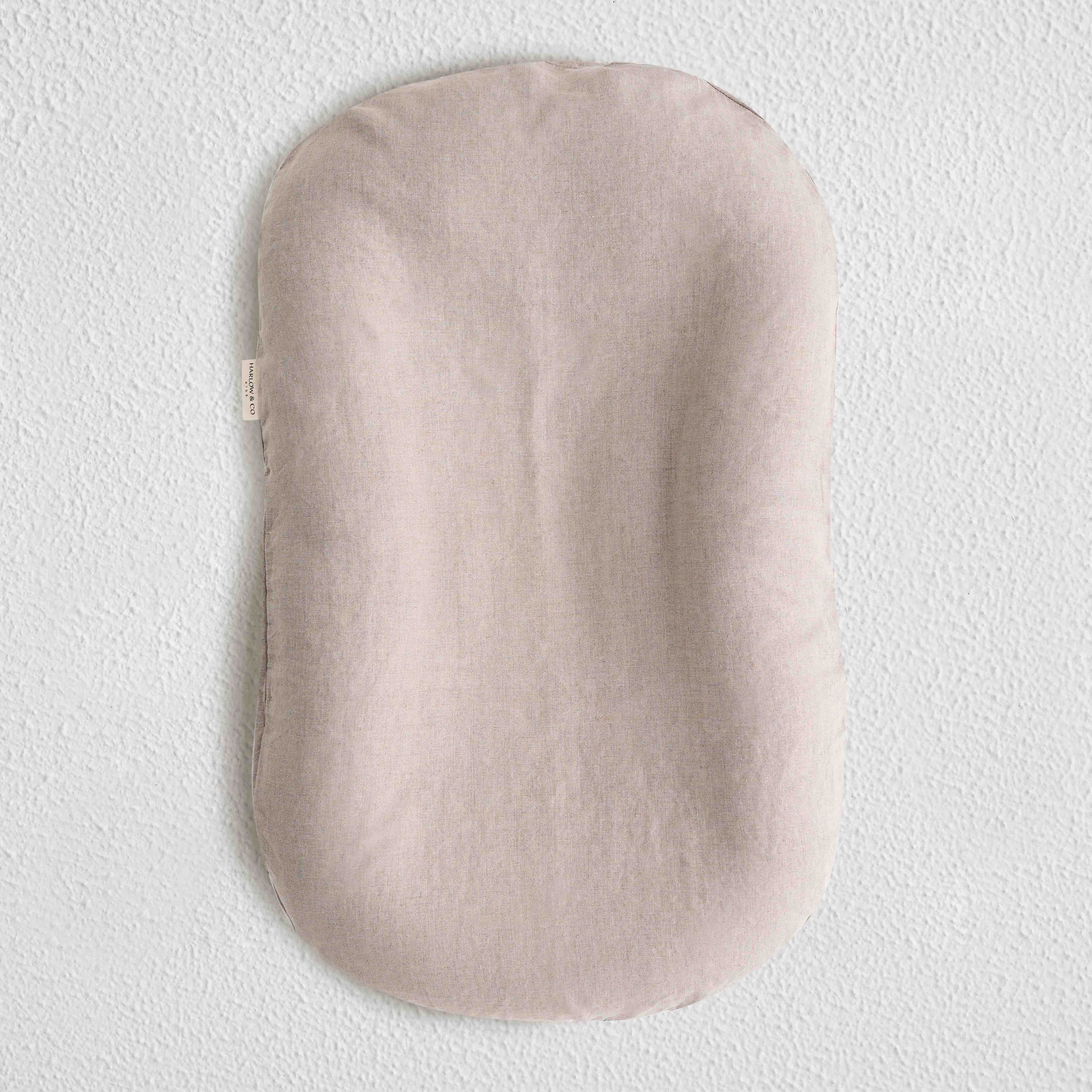 Baby Lounger + Linen Cover - Natural