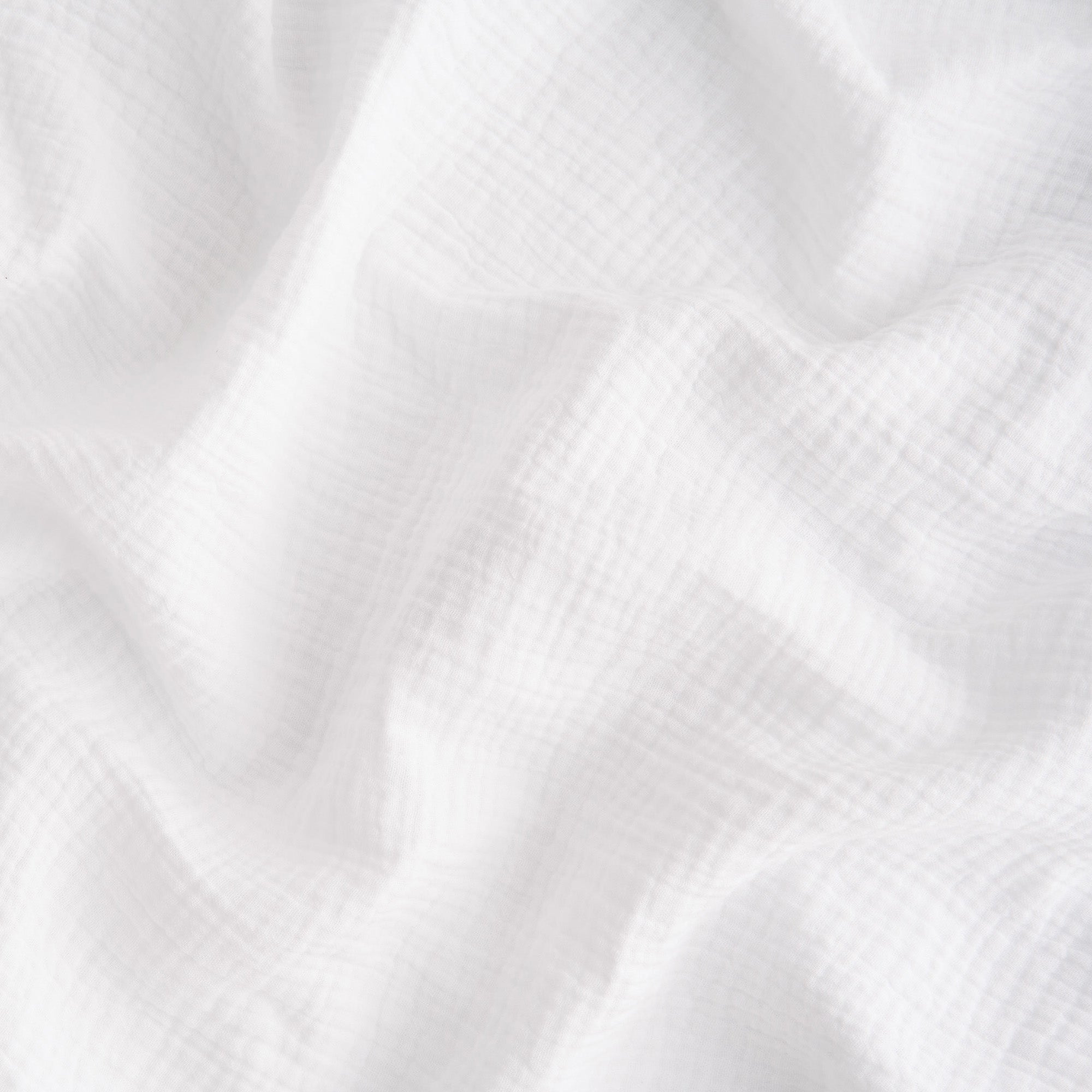 Organic Cotton Cot Sheet - White