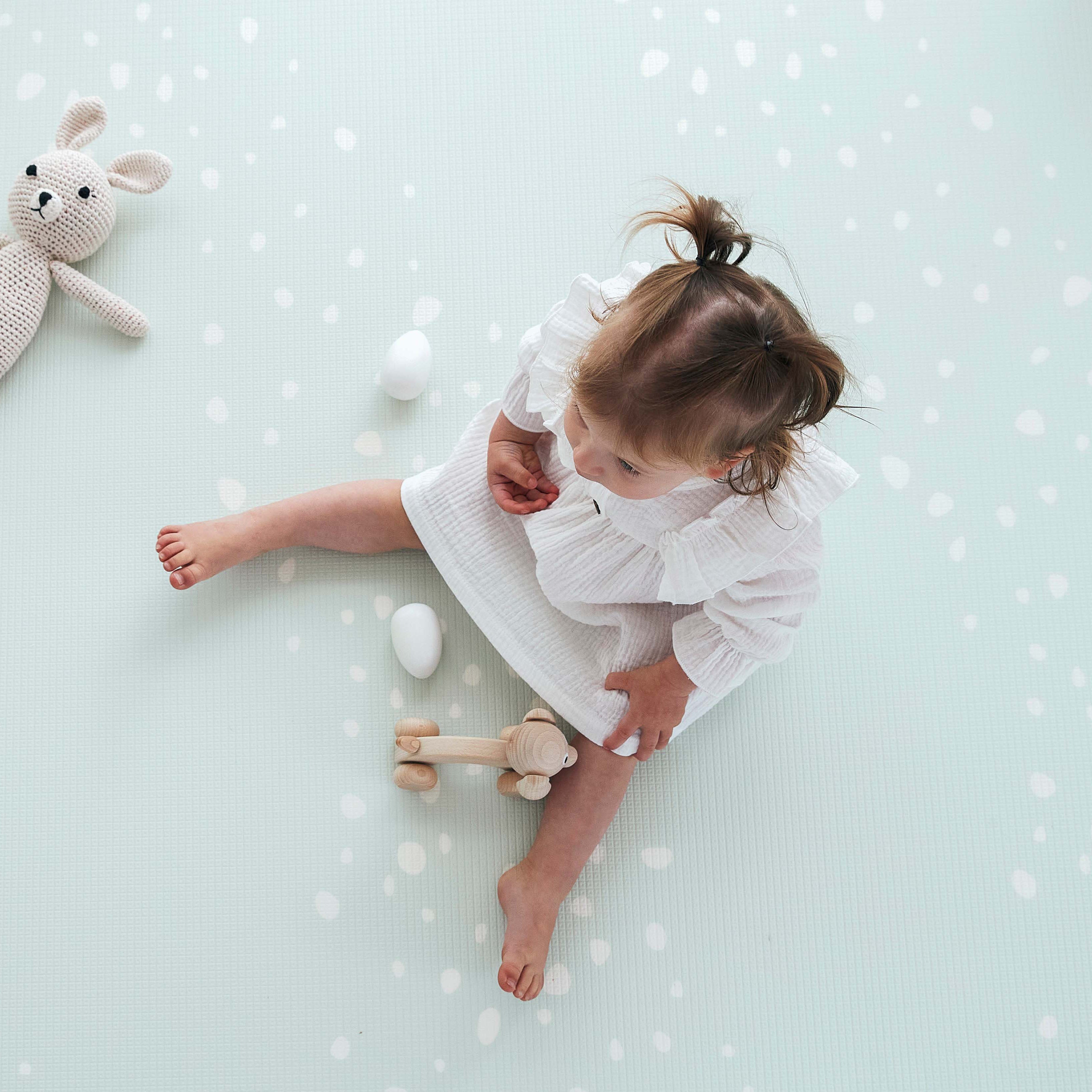 Stones Sage / Stones Grey Play Mat (Large)