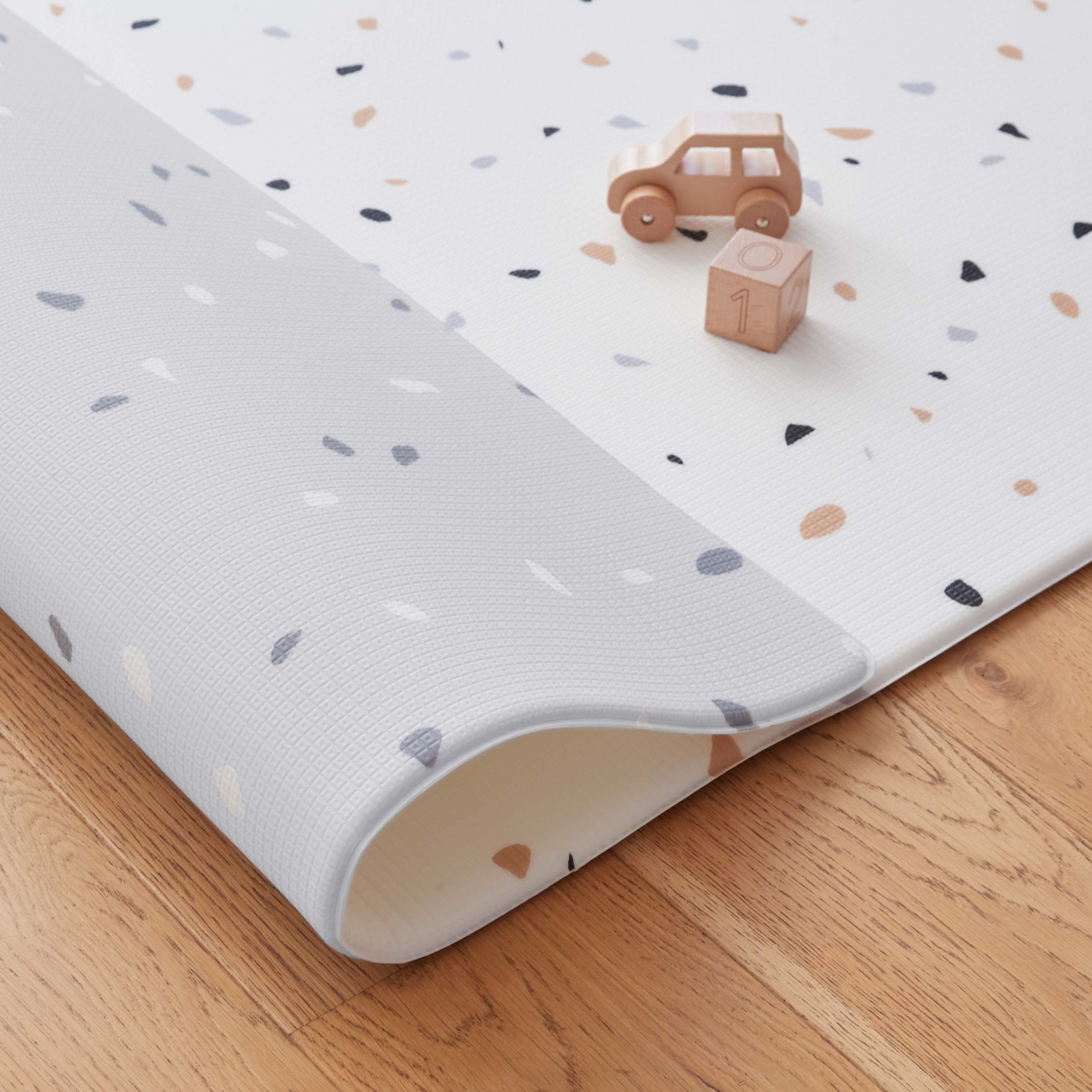 Terrazzo Grey / Terrazzo Natural Play Mat (Large)