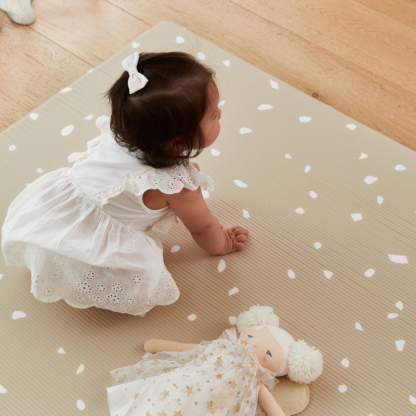 Brush Strokes / Terrazzo Biscotti Play Mat (Large)