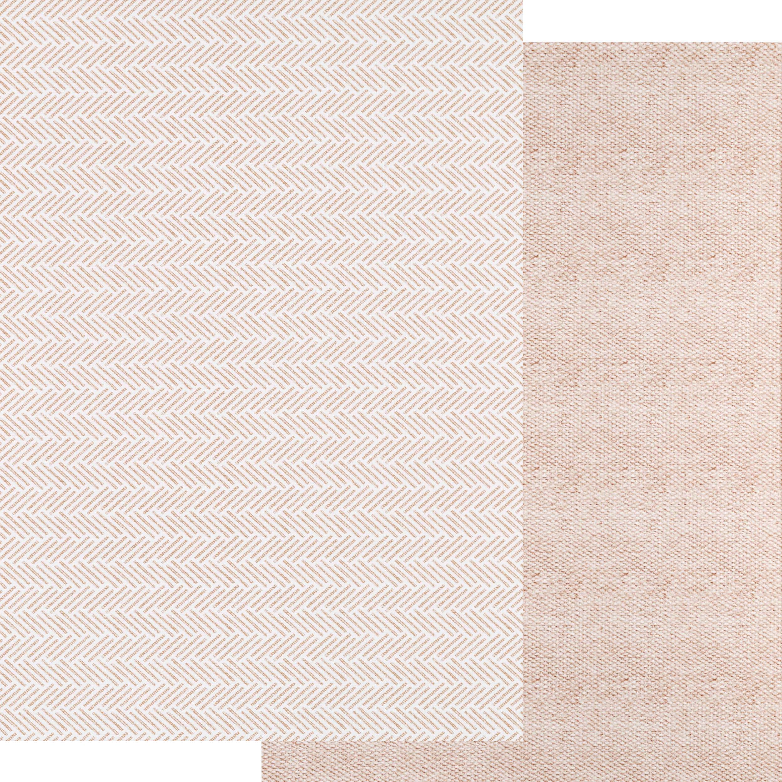 Herringbone / Vintage Jute Play Mat (Large)