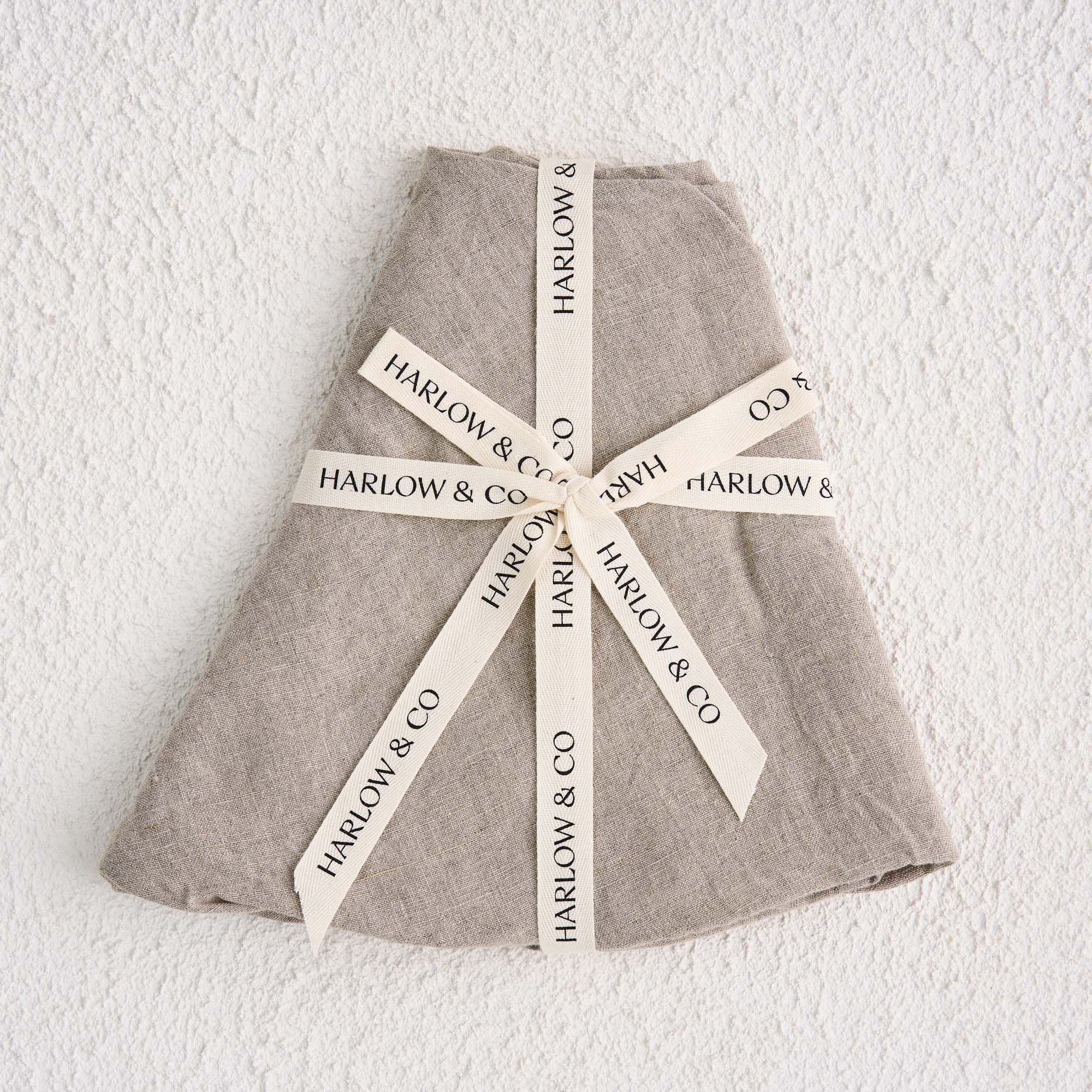 Linen Nursing Pillow Cover - Natural