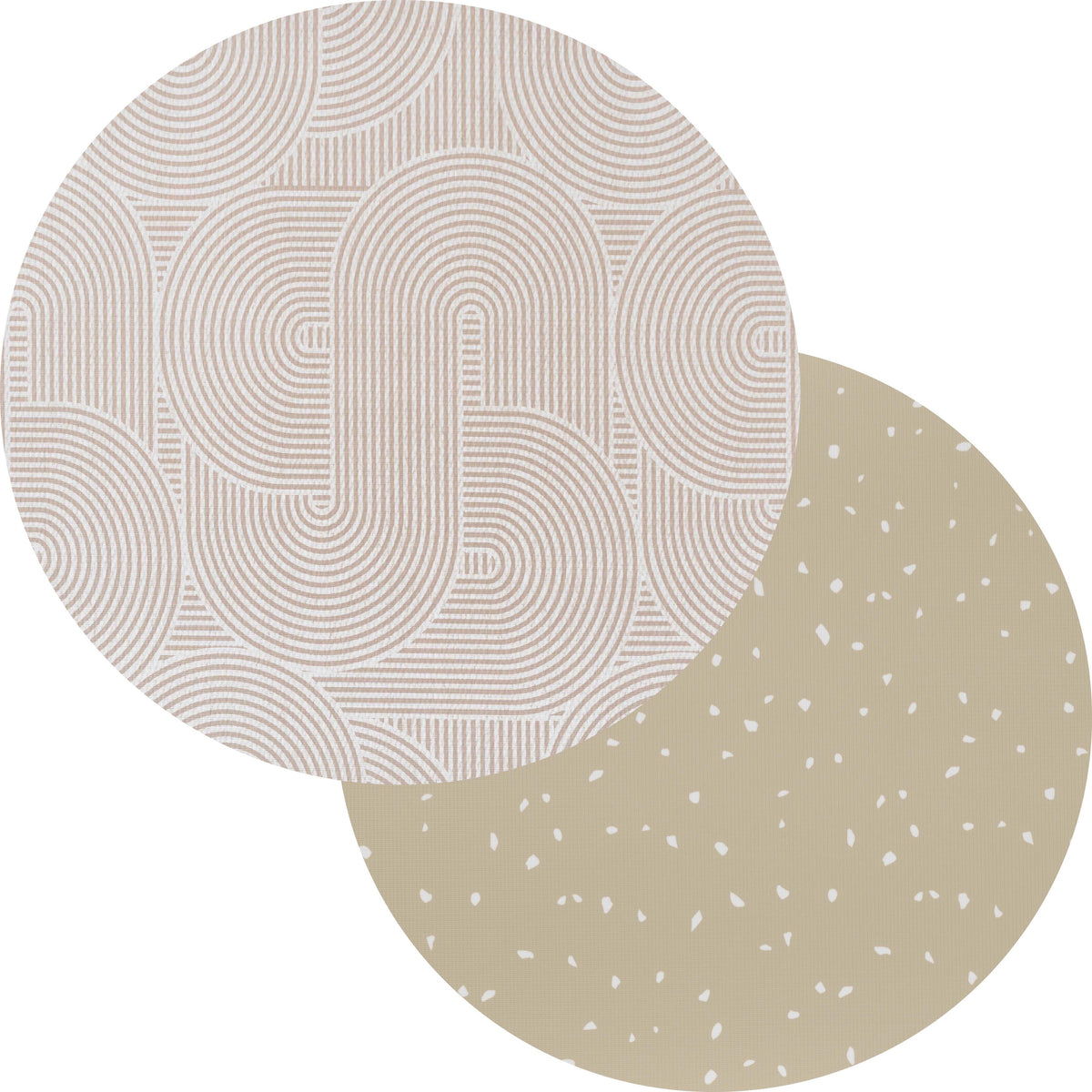 Arches / Terrazzo Biscotti - Foam Play Mat (Round)