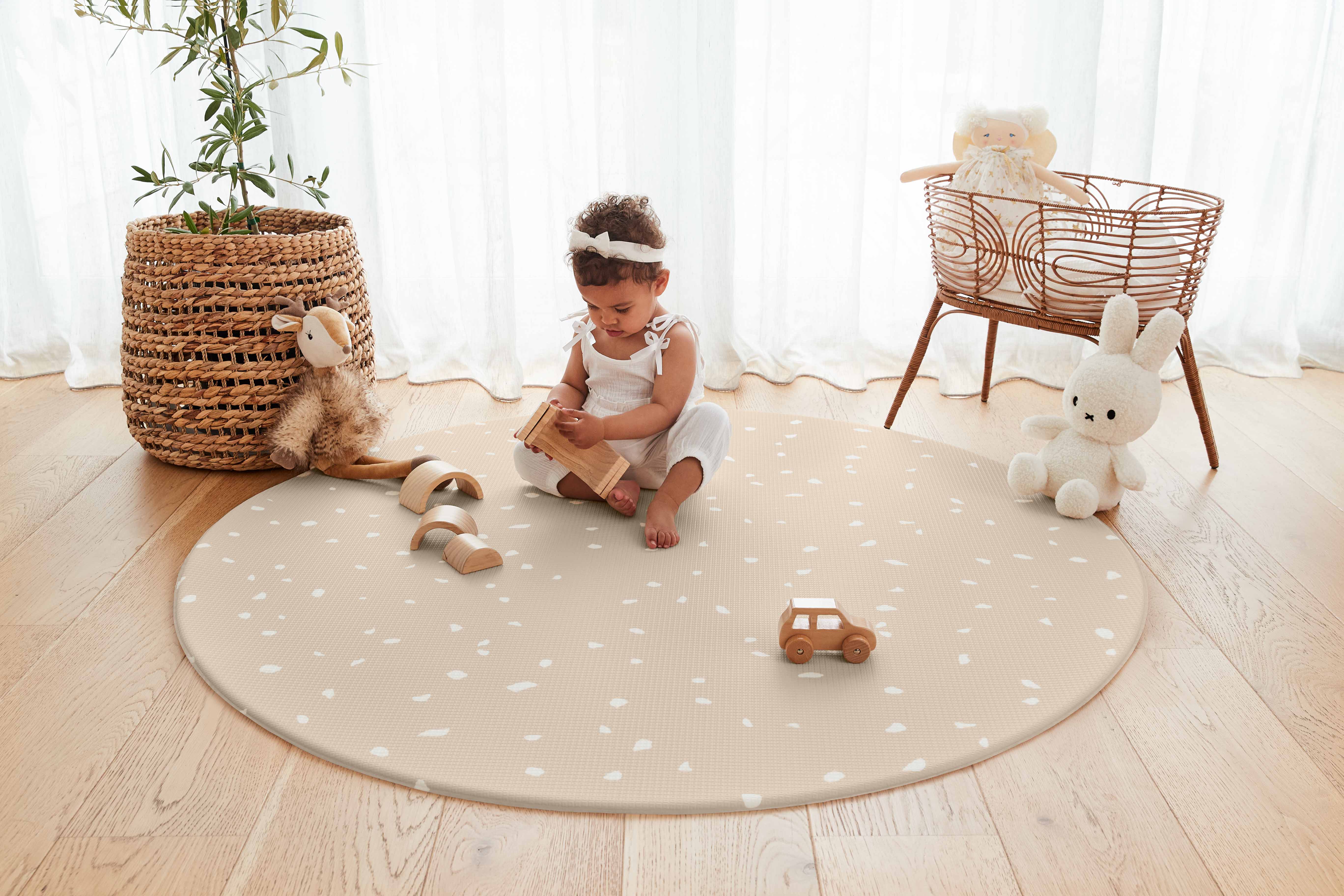 Terrazzo Sand Play Mat (Round)