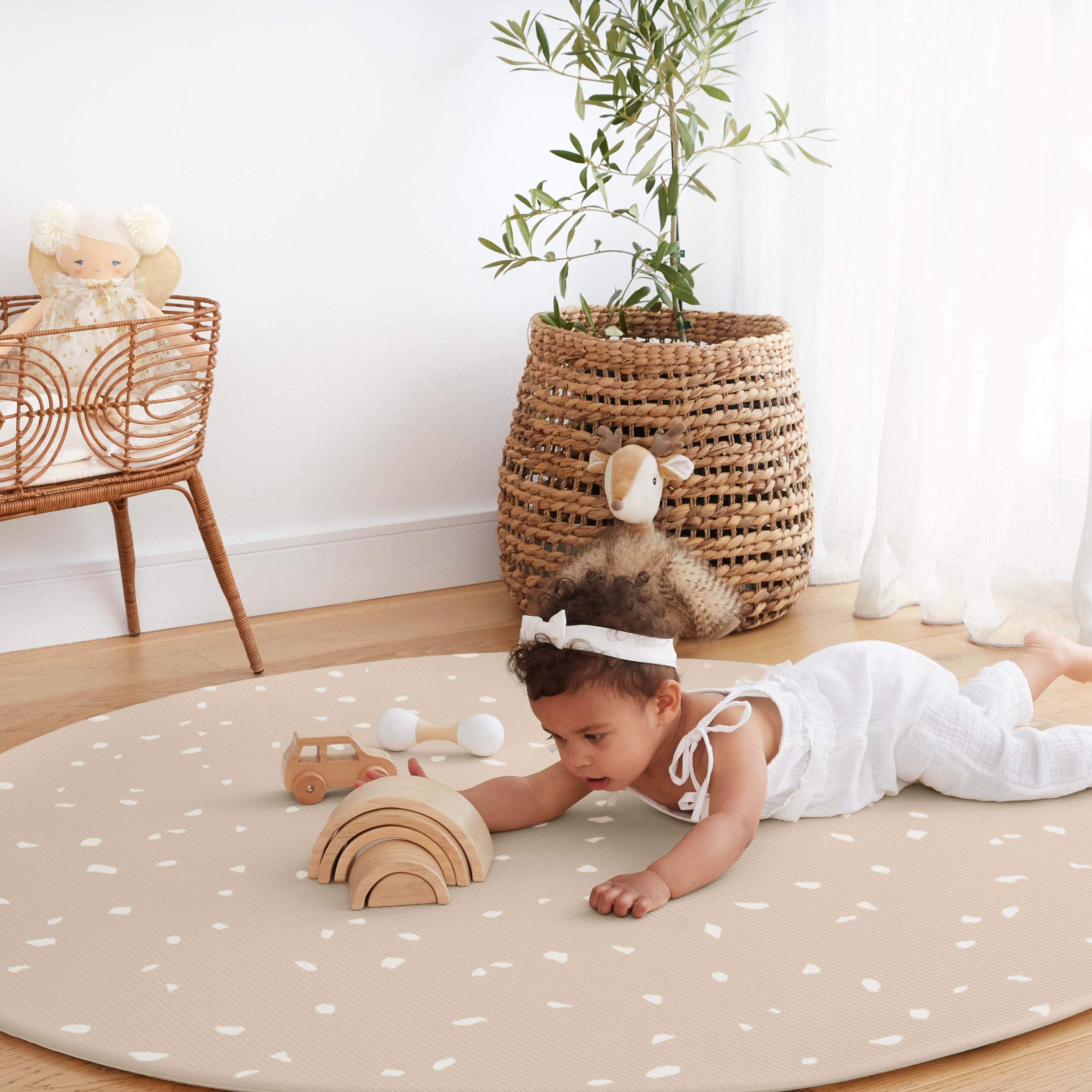 Terrazzo Sand Play Mat (Round)
