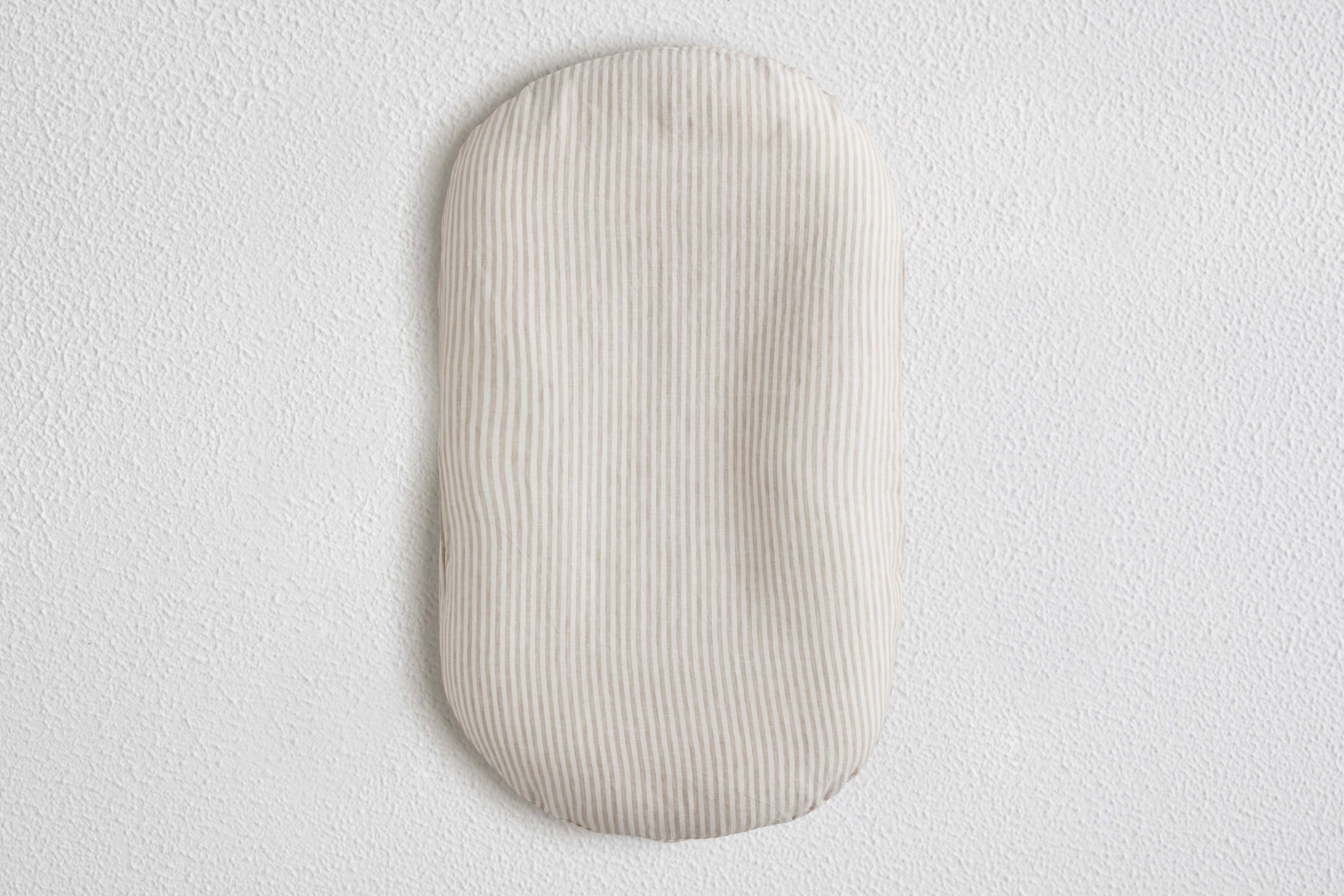 Baby Lounger - Natural Stripe