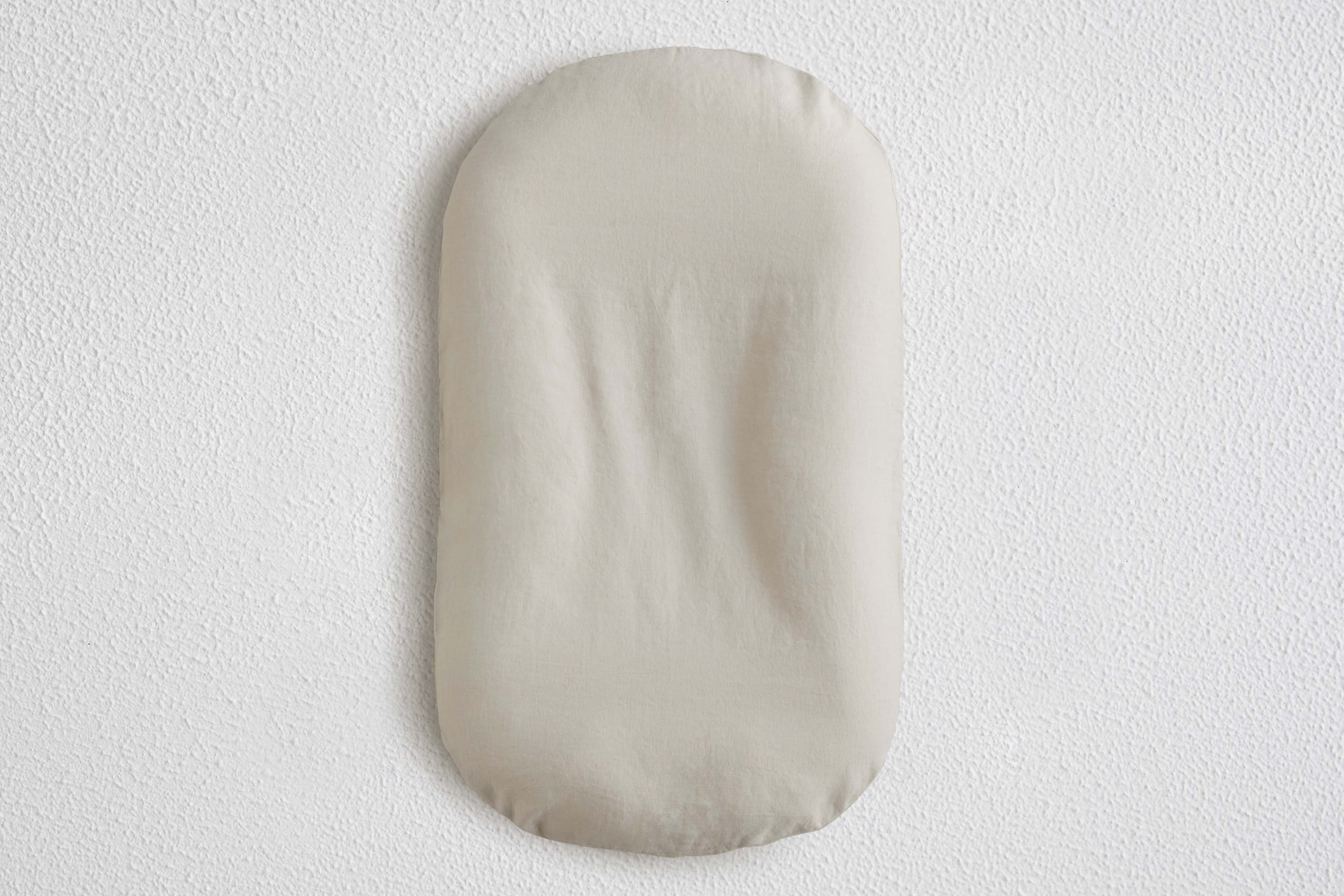 Baby Lounger Linen Cover - Oat