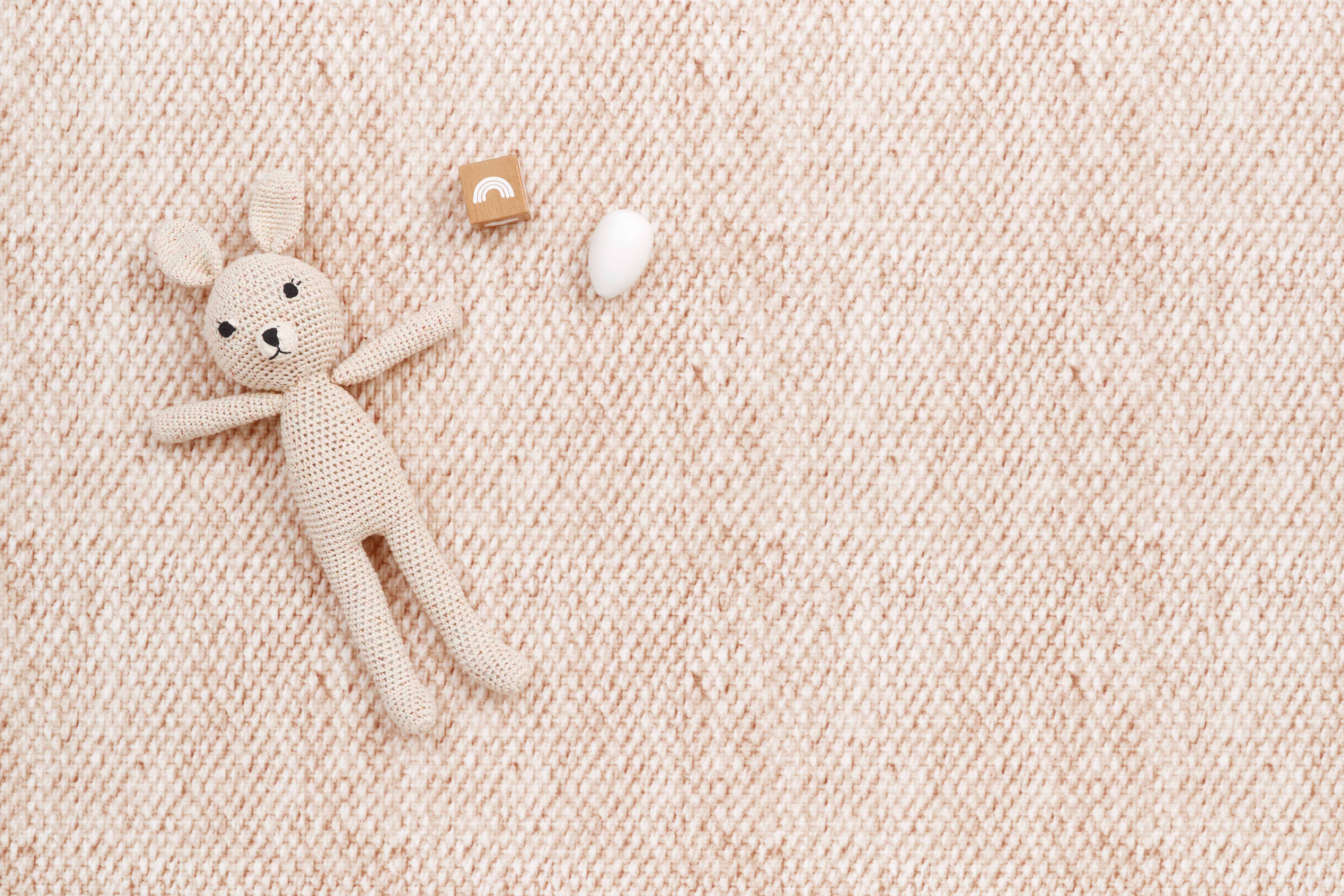 Stones Dusty Blush Play Mat (Large)