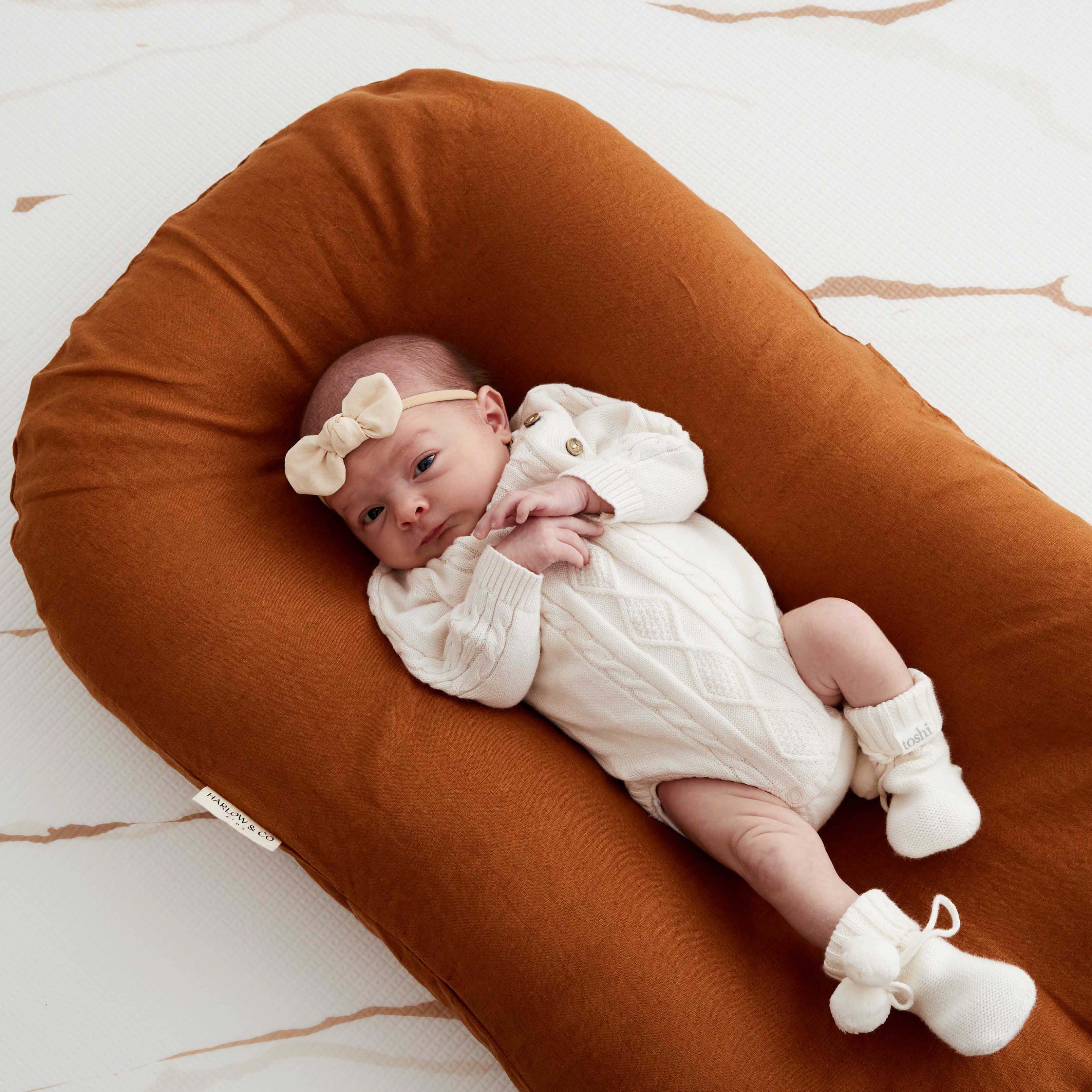 Baby Lounger - Cinnamon
