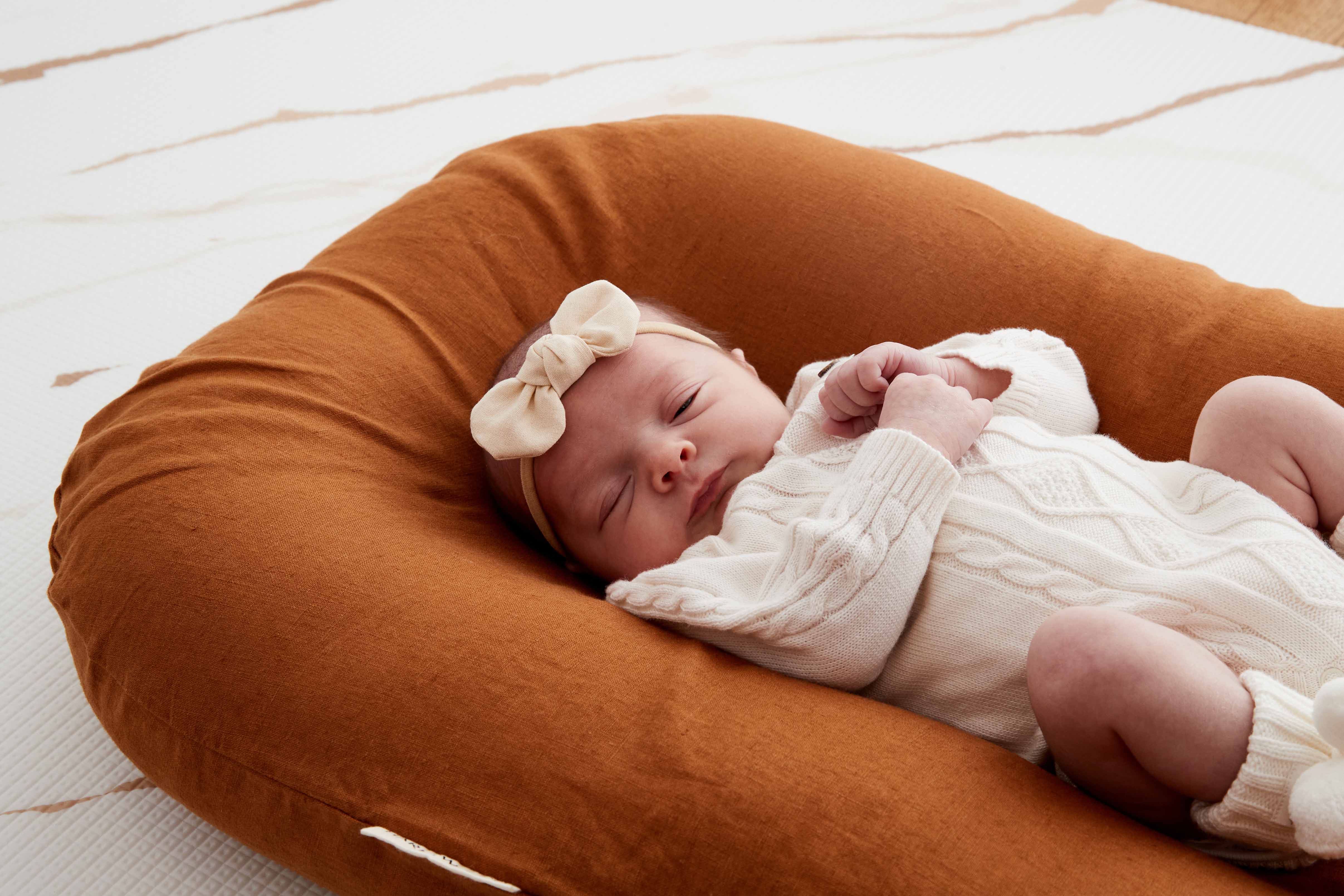 Baby Lounger - Cinnamon