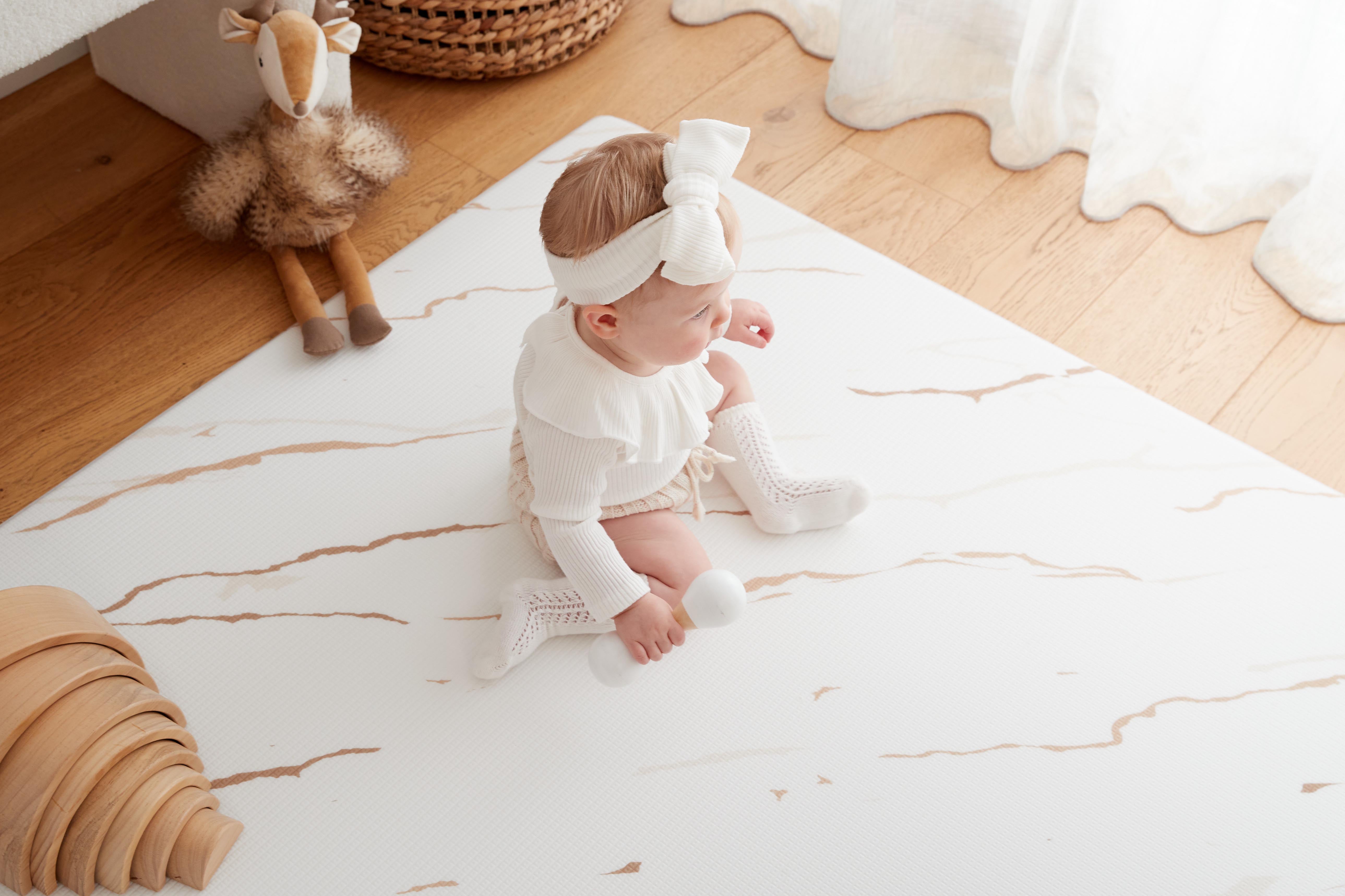 Marble Latte Play Mat (Small)