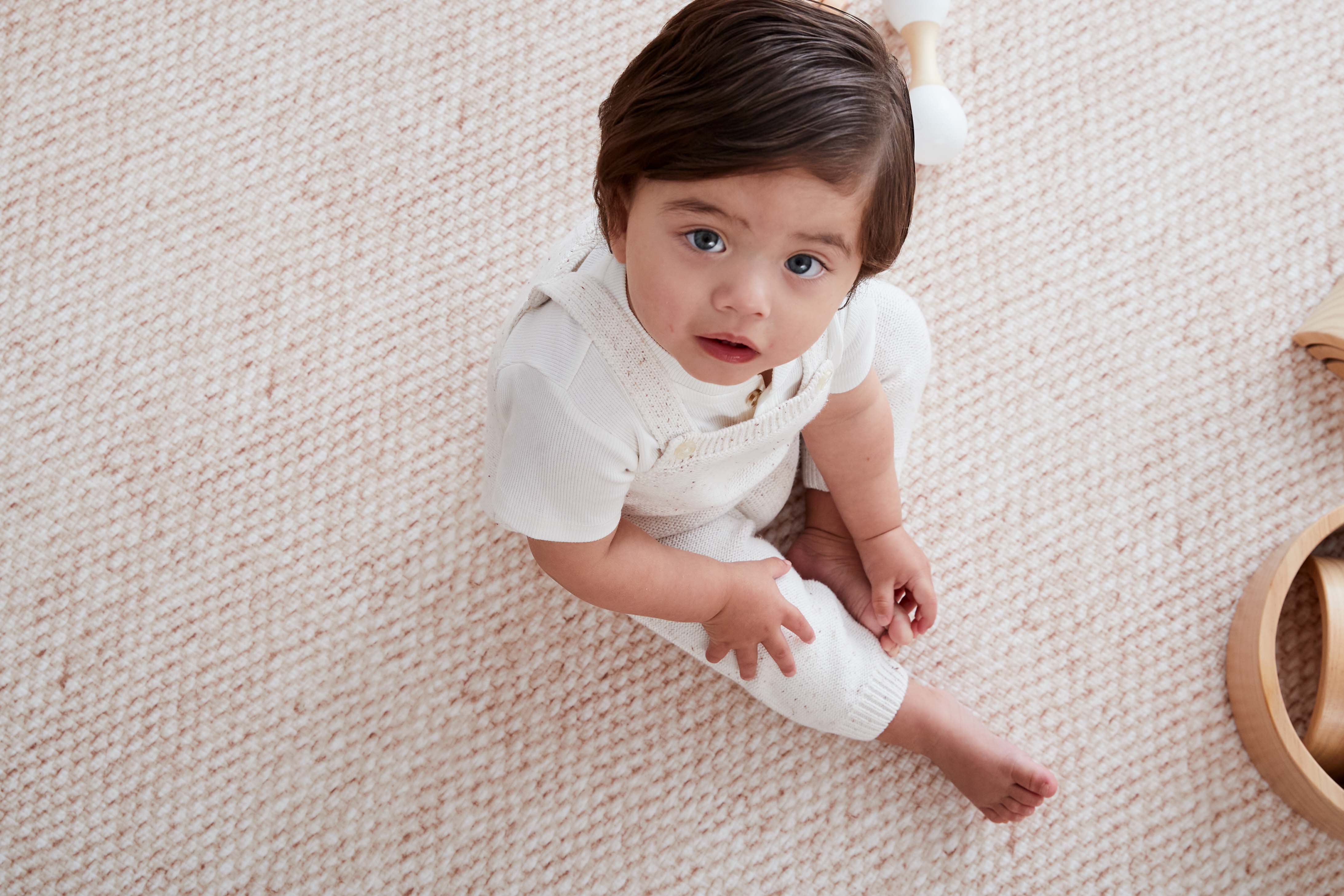 Stones Dusty Blush Play Mat (Large)