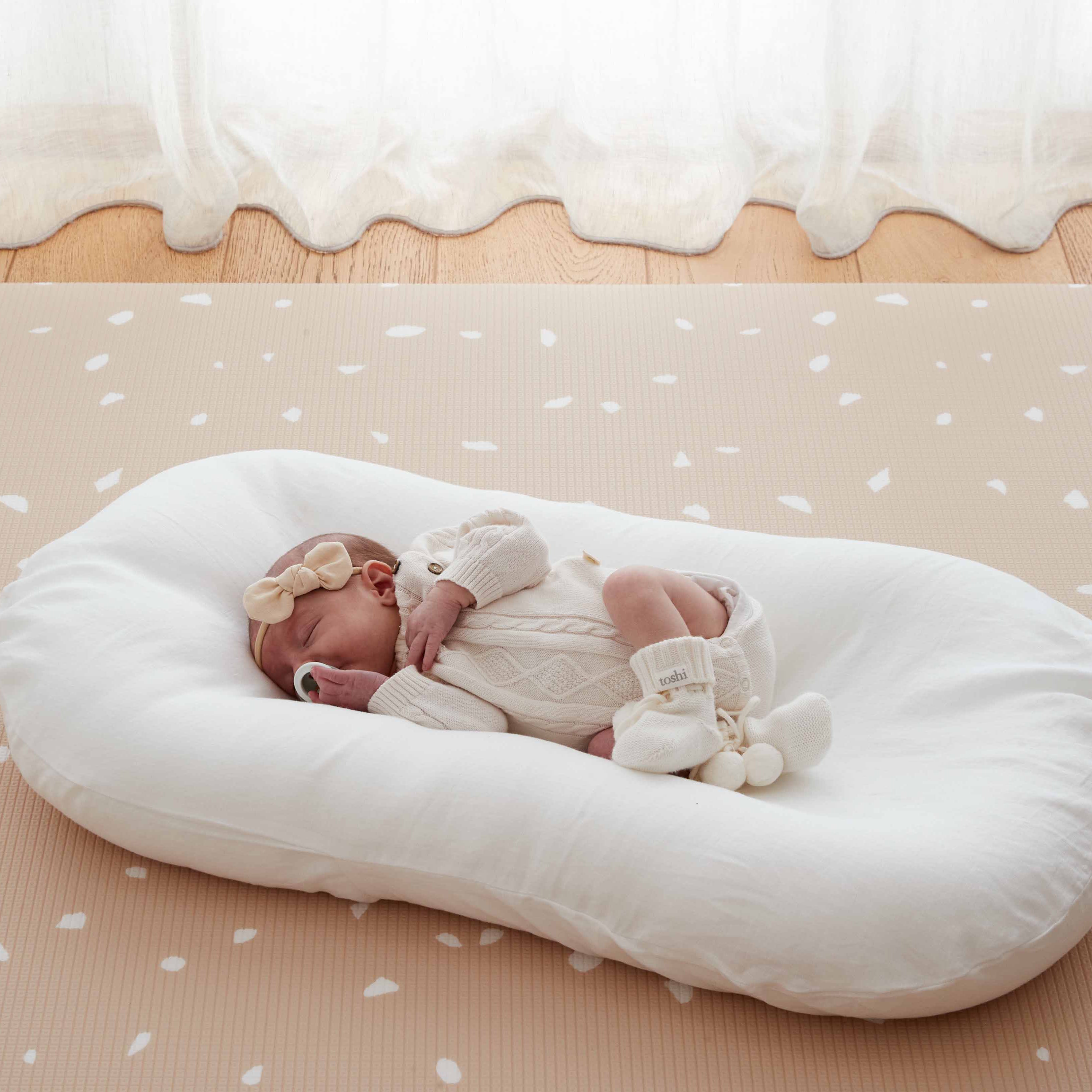 Baby Lounger - White