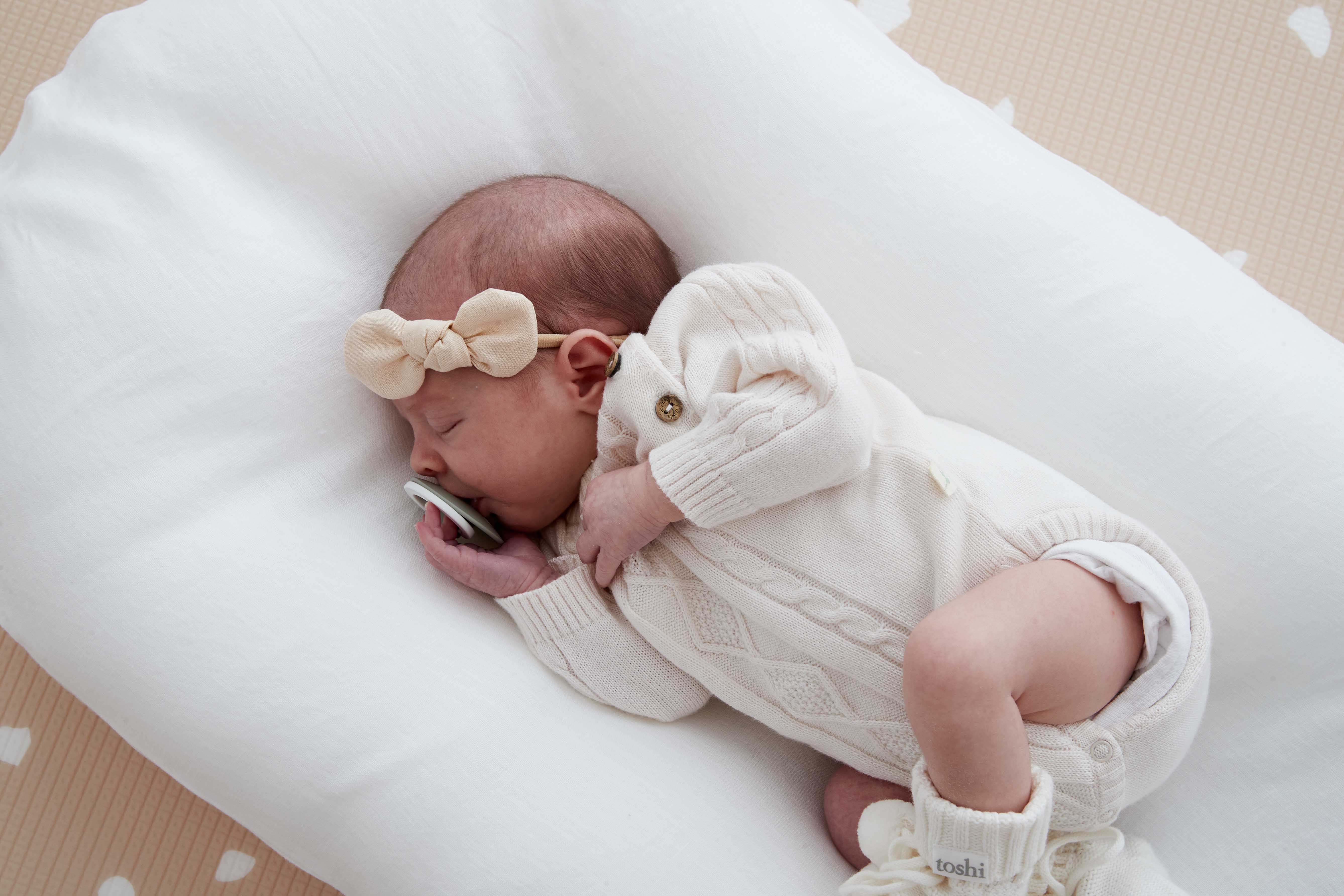 Baby Lounger - White