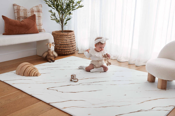 Marble Latte Play Mat (Large)