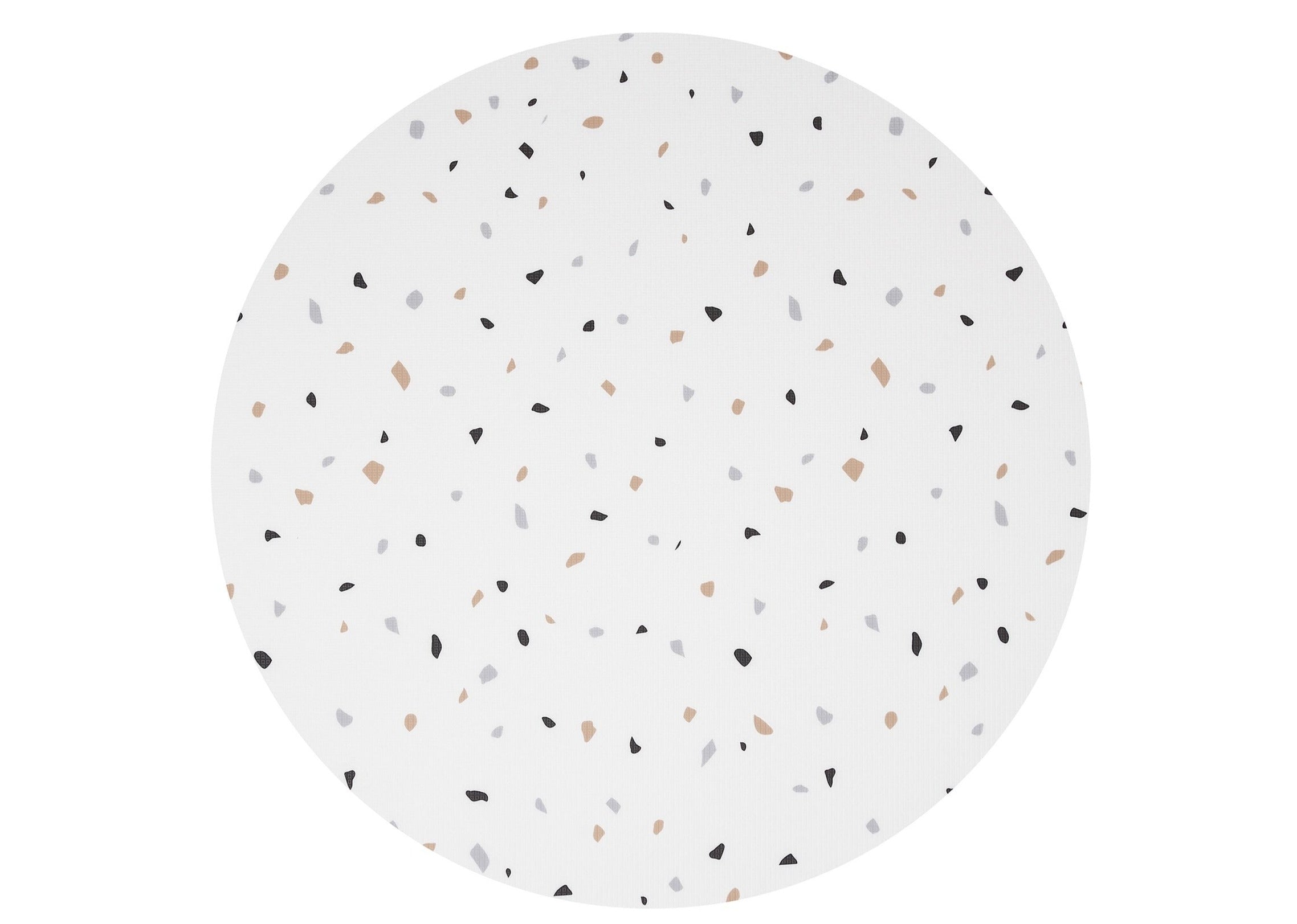 Terrazzo Natural Play Mat (Round)