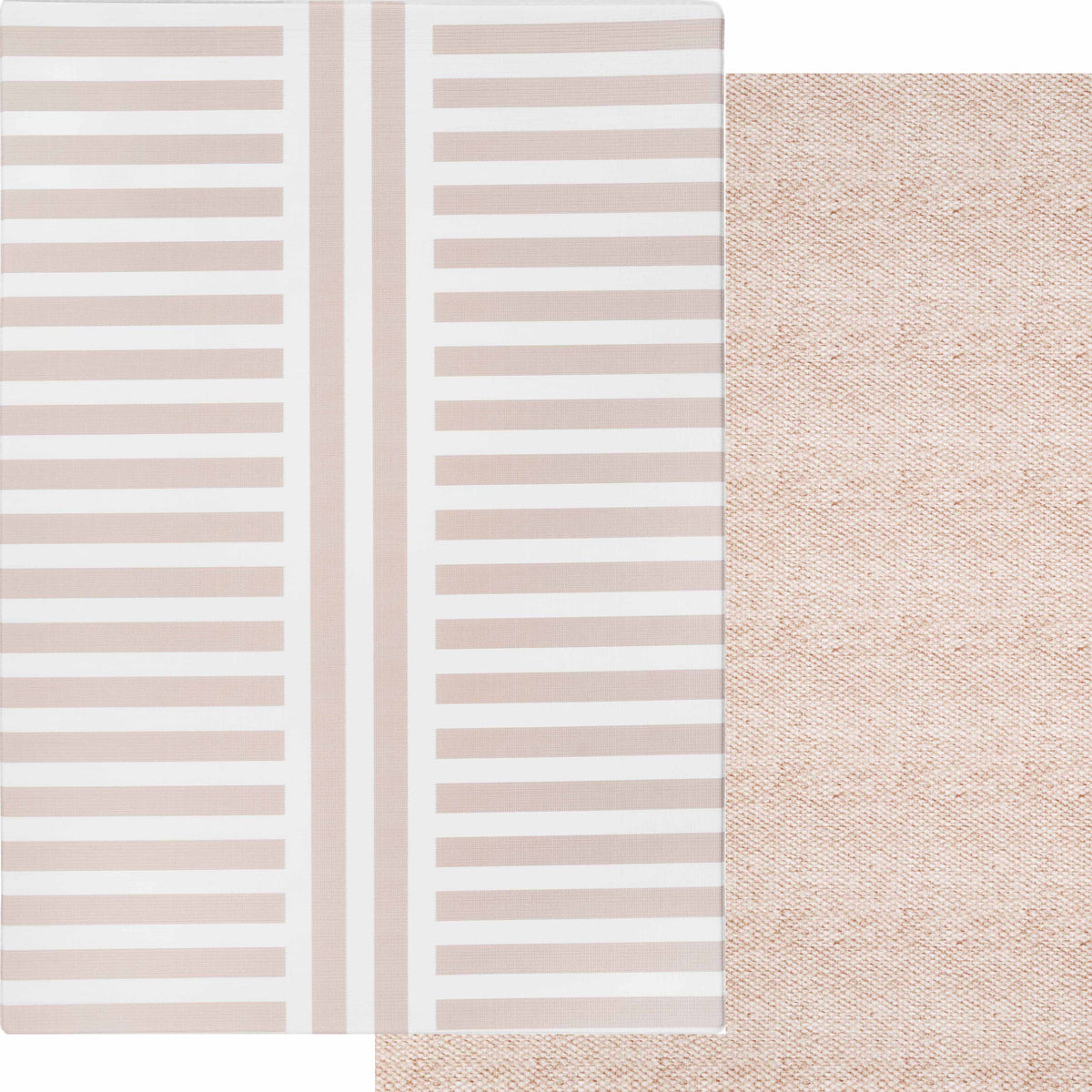 Stripe / Vintage Jute - Foam Play Mat (Large)