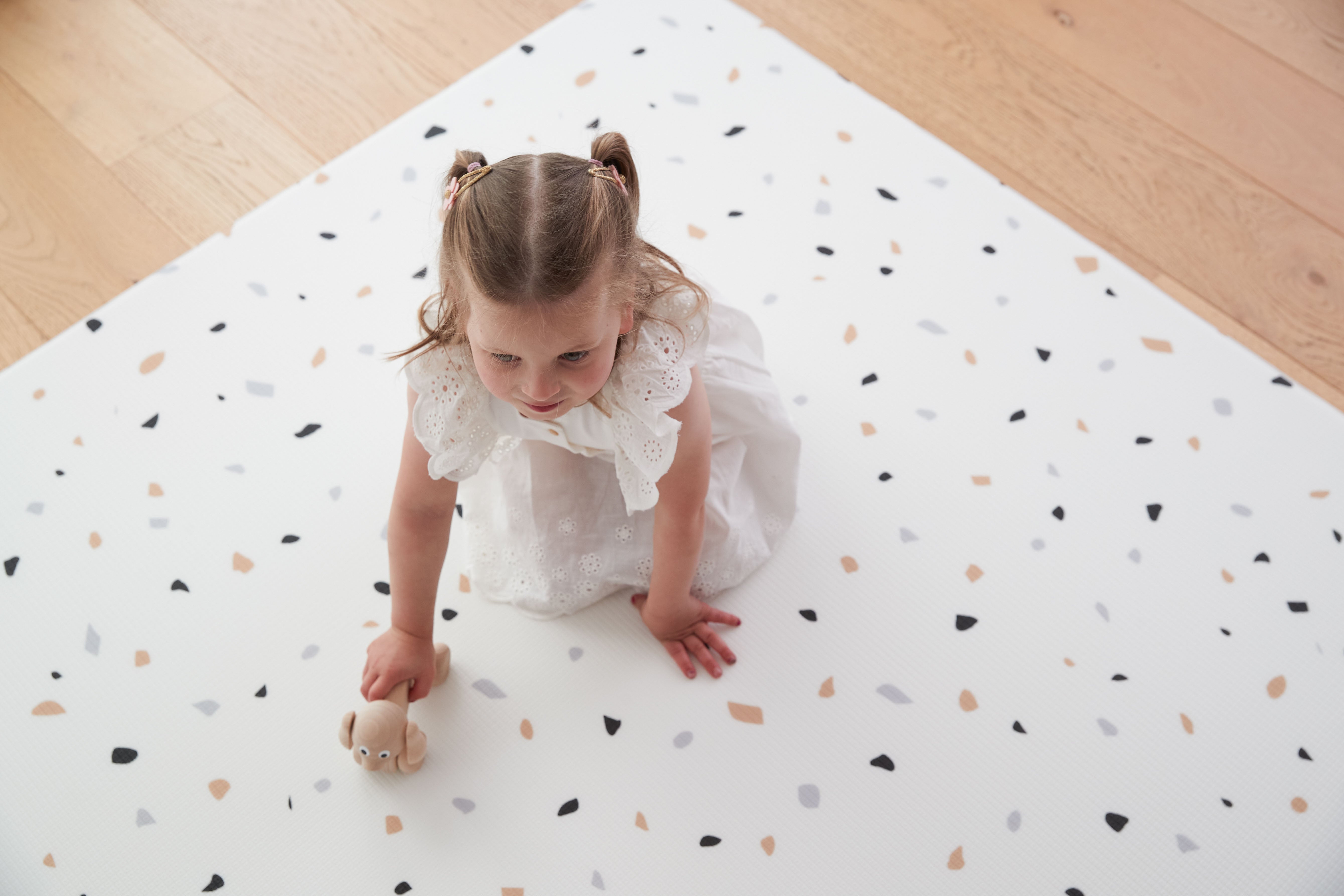 Terrazzo Natural Play Mat Small